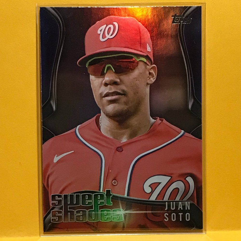 Juan Soto 2022 Topps Series 2 Sweet Shades #SS-3 Washington Nationals